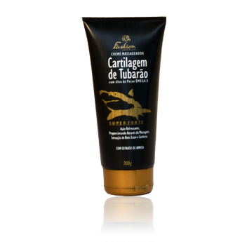 ►CREME MASSAGEADOR “CARTILAGEM DE TUBARÃO” 200g