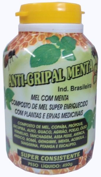 Composto de Mel e Ervas MENTA 450g